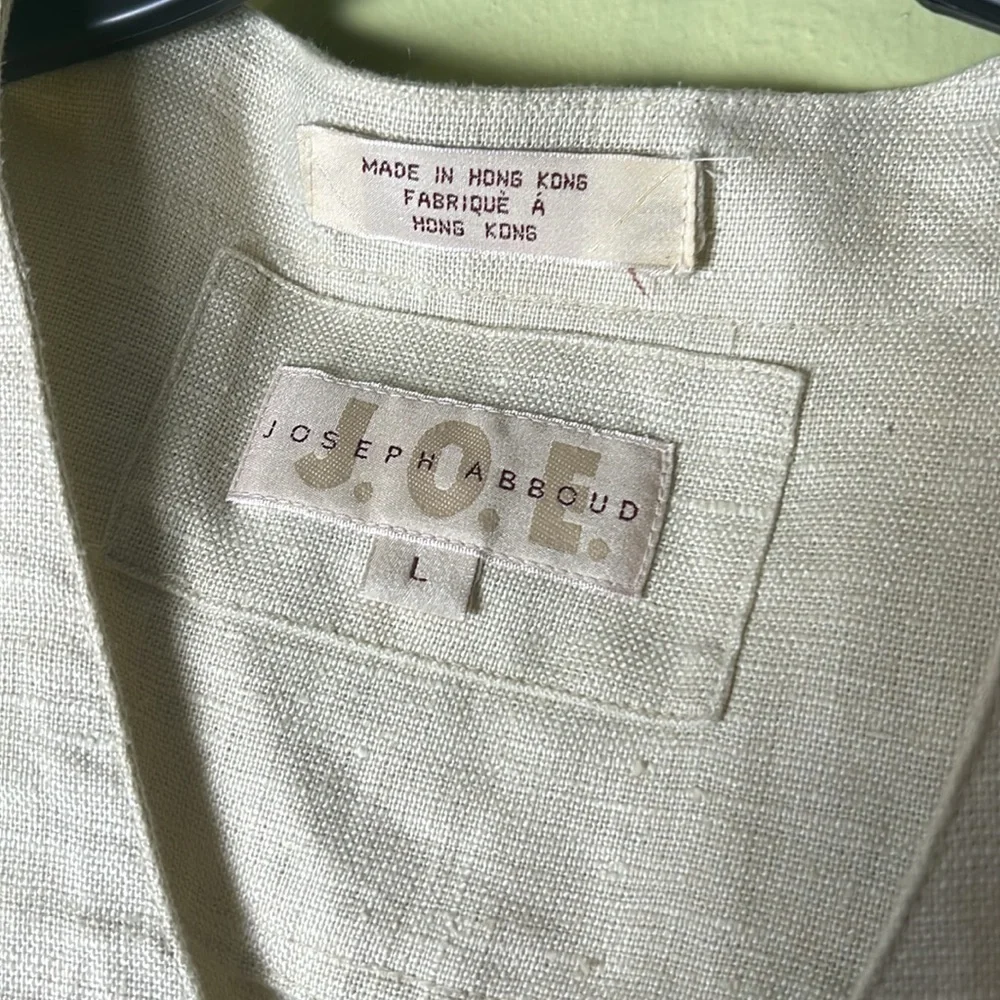 Joseph  ABBOUD  academic,Light tan Button-Up Vest